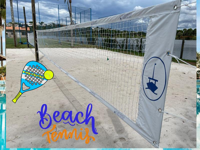 Venha jogar Beach Tennis !